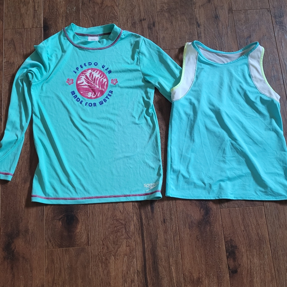 Girls M 10/12 water tops